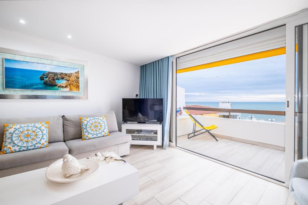 Luxurious Seaview Apartment With Pool 5Min Beach Albufeira Exterior foto