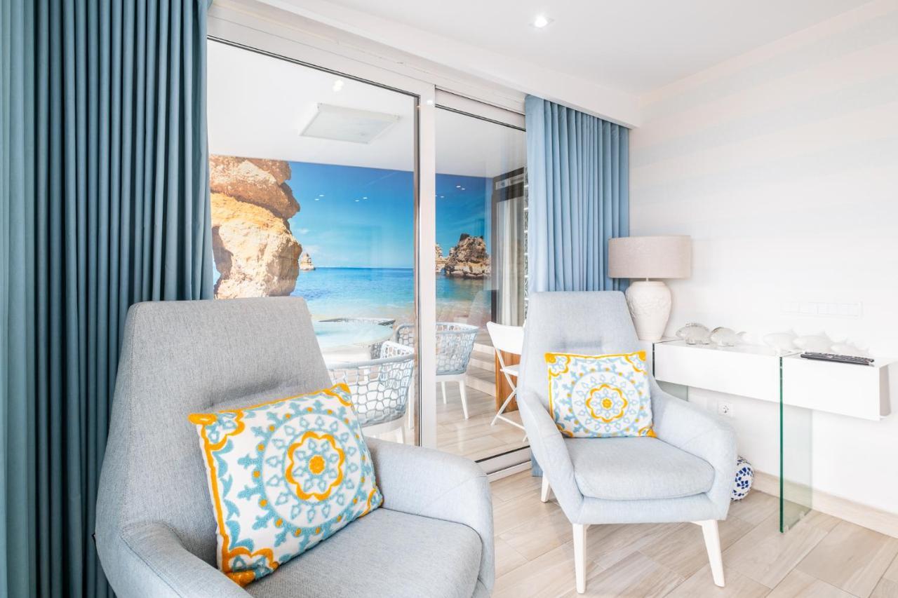 Luxurious Seaview Apartment With Pool 5Min Beach Albufeira Exterior foto
